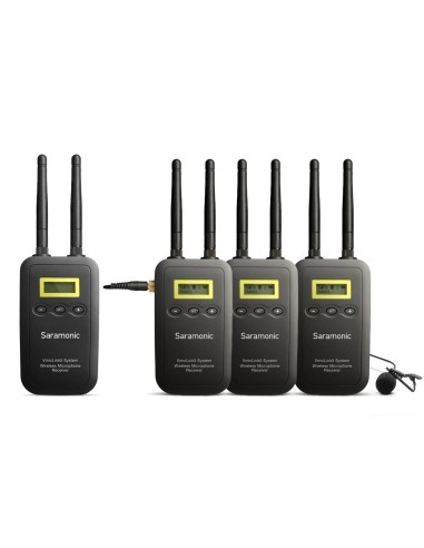 Saramonic Microfoni wireless VmicLink5 3TX+1RX 5.8 GHz