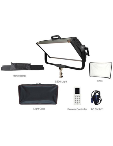 DigitalFoto Solution Limited S300B 300W Full Color RGB LED Panel Soft Light