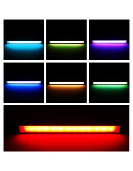DigitalFoto Solution Limited Handheld Video 7 Color RGB Photography Tube Light with Remote Controller