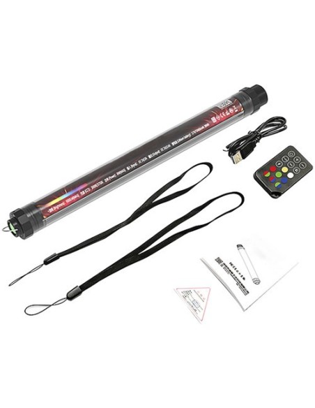 DigitalFoto Solution Limited Waterproof RGB Tube Light with Remote Controller Power Bank Function