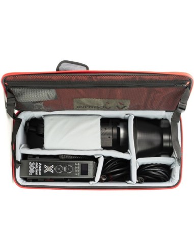 Aputure Light Storm LS300X LED Light Kit con V-Mount Battery Plate