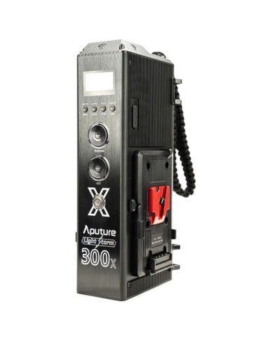 Aputure Light Storm LS300X LED Light Kit con V-Mount Battery Plate