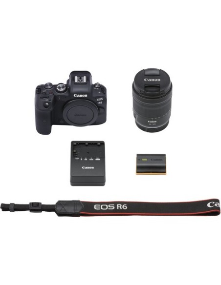 Canon EOS R6 + RF 24-105mm F4-7.1 IS STM Mirrorless Digital Camera