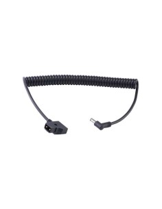 Atomos D-Tap to DC Locked connector Barrel Coiled Cable