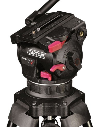 Cartoni Focus 10 Red Lock System (100mm Ball) KF10-RLM