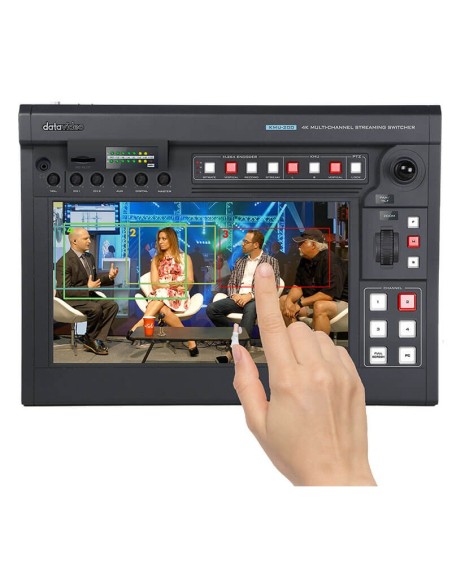 Datavideo KMU-200 4K Multi-Channel Touch Screen Region of Interest Switcher