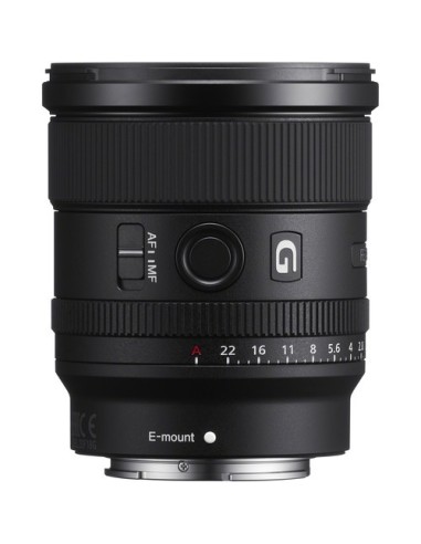 Sony obiettivo FE 20mm F1.8 G Attacco E