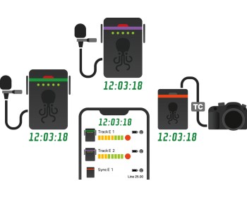 Tentacle Sync TRACK E Pocket Audio Recorder