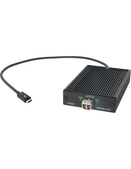 Sonnet Solo10G Thunderbolt SFP+ 10Gb Ethernet Adapter (SFP+ included)