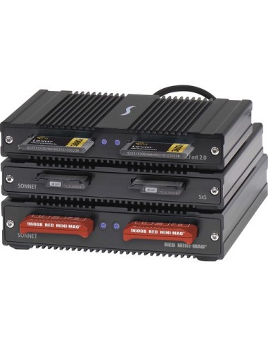 Sonnet SF3 Series - RED MINI-MAG Pro Card Reader - Thunderbolt 3