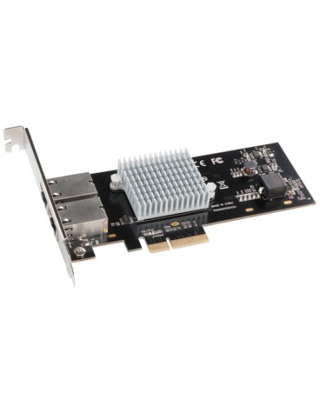 Sonnet Scheda PCIe Presto 10GBASE-T Ethernet 2-Porte [Compatibile Con Thunderbolt]
