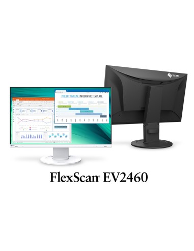 Eizo EV2460-BK FlexScan (23,8”) 1920 x 1080 (Full HD) IPS - Nero