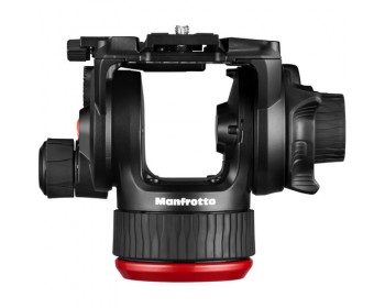 Manfrotto 504X Testa Video Fluida con Base Piatta