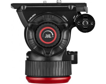 Manfrotto 504X Testa Video Fluida con Base Piatta
