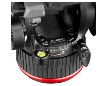 Manfrotto 504X Testa Video Fluida con Base Piatta