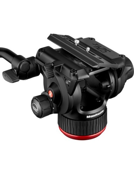 Manfrotto Testa Video Fluida 504X e Treppiede a 2 Tubi in Alluminio