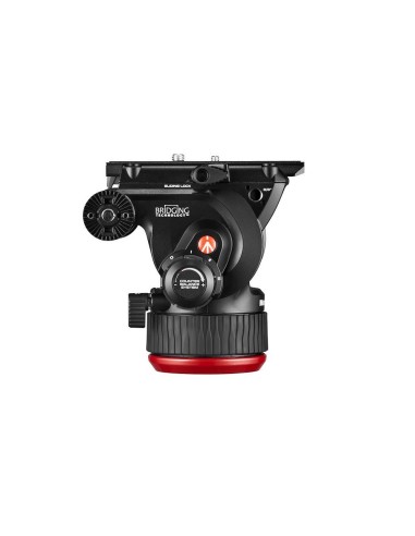 Manfrotto Testa Video Fluida Manfrotto 504X, Trep. 2Tubi All. 645 Fast