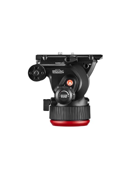 Manfrotto Testa Video Fluida Manfrotto 504X, Trep. 2Tubi All. 645 Fast