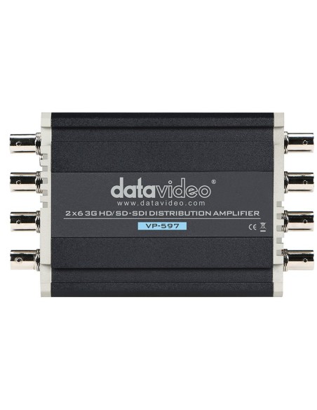 DataVideo VP-597 x6 3G HD/SD-SDI Distribution Amplifier DataVideo VP-597 x6 3G HD/SD-SDI Distribution Amplifier