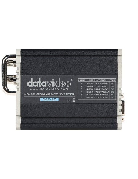 Datavideo DAC-60 SD/HD/3G-SDI to VGA Scaler and Converter