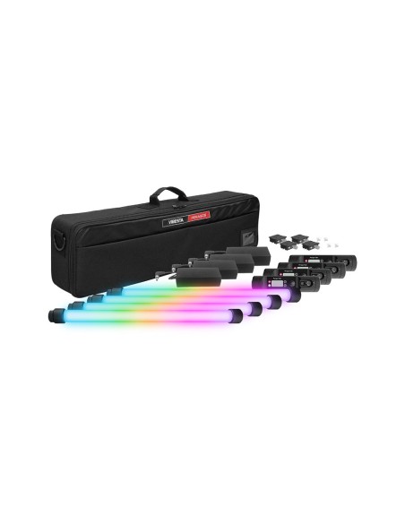 Vibesta Peragos Tube 60C PIXEL (4 Light Kit) Multi-Color RGBW LED Tube Light