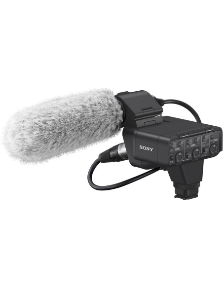 Sony XLR-K3M Dual-Channel Digital XLR Audio Adapter Kit con Shotgun Microphone