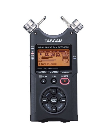 Tascam DR-40 4-Track Handheld Digital Audio Recorder