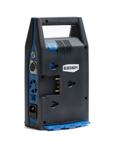 BLUESHAPE CGTR2P Dual G-Mount 6A Travel Charger with XLR Output