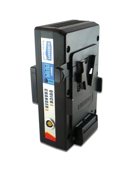 BLUESHAPE MVQUICK Gold-Mount to V-Mount Hot Swap Adapter