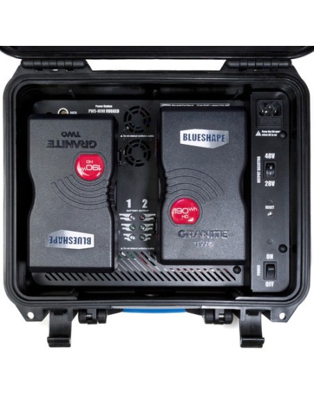 BLUESHAPE PW- Rugged Mini 3S Field Production Power Station (Gold Mount)