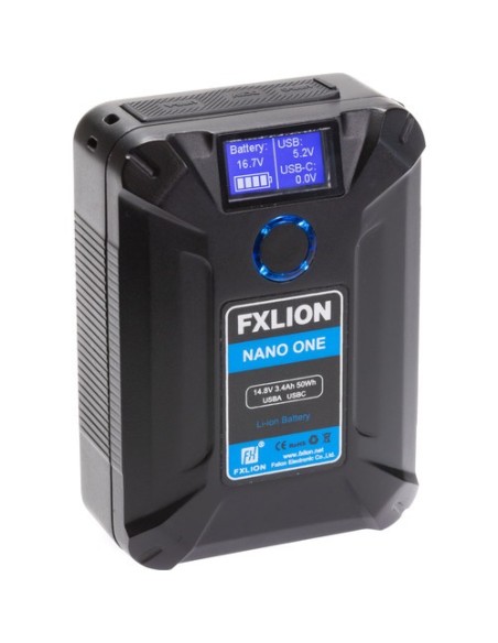 Fxlion NANO ONE 50Wh 14.8V Ultra-Compact V-Mount Battery