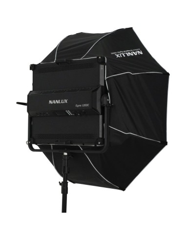 Nanlux Octa Softbox per Dyno 1200C 1520mm Interno Argento