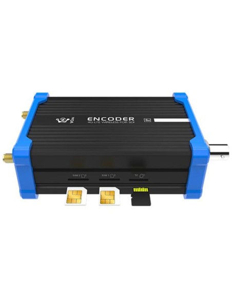 P1 4G Bonding SDI to IP Video Encoder With Battery Built P1 4G Bonding SDI to IP Video Encoder With Battery Built
