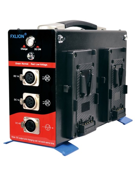 Fxlion V-Mount Adapter and Charger with 48V/10A Single / 14.8 Dual Channel Output