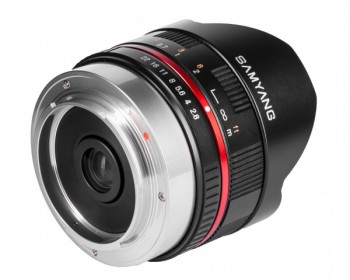 Samyang SY8SOB 8mm fisheye F2.8 UMC Sony E-mount (Black)