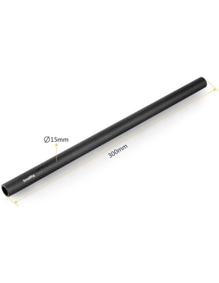 SmallRig 851 Asta in Fibra di Carbonio 30cm (2 pezzi)
