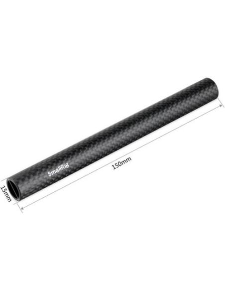 SmallRig 1872 Aste da 15mm in Fibra di Carbonio 150mm (2 pezzi) SmallRig 1872 Aste da 15mm in Fibra di Carbonio 150mm (2 pezzi)