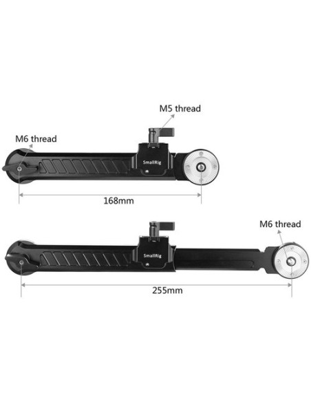 SmallRig 1870 Adjustable Extension Arm with Two ARRI Rosettes
