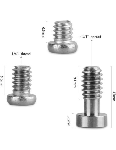 SmallRig 1713 1/4"-20 Hex Screws with Wrench (12-Pack)