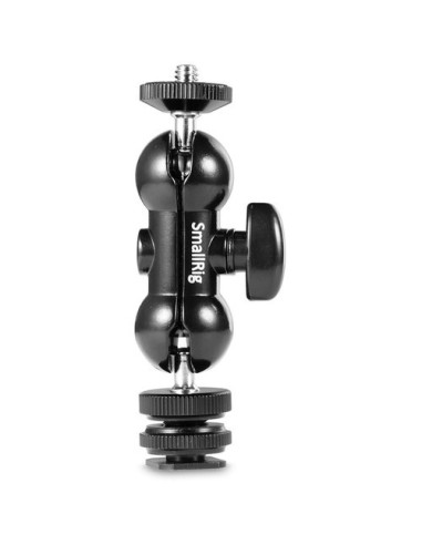 SmallRig1135 Double Ball Head with Cold Shoe & 1/4"-20 Stud