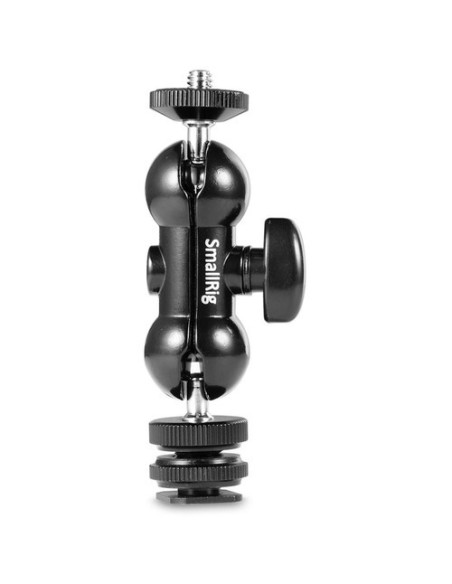 SmallRig1135 Double Ball Head with Cold Shoe & 1/4"-20 Stud