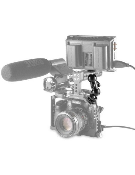 SmallRig1135 Double Ball Head with Cold Shoe & 1/4"-20 Stud
