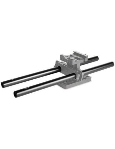 SmallRig 1053 15mm Aluminum Rod (Pair, Black, 12")