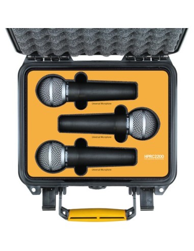 HPRC MCF3-2200-01 HPRC2200 per 3 Microfoni Universali