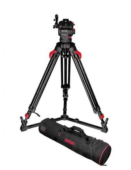 Cartoni FOCUS 8 Sistema 2-St Alu Red Lock