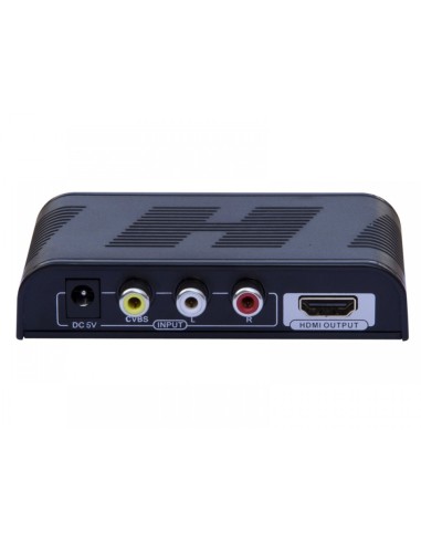 TECHLY Convertitore da Video Composito CVBS e Audio a HDMI con scaler