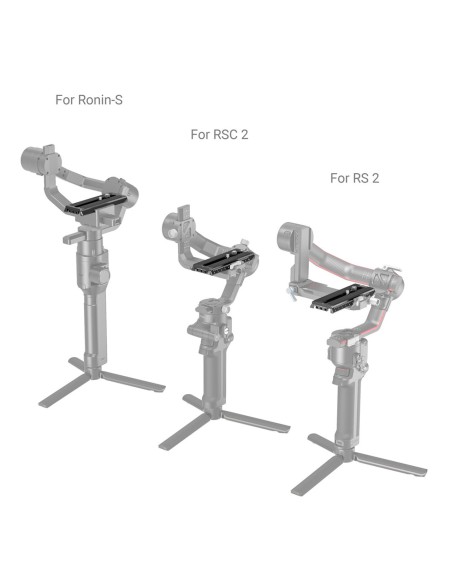 SmallRig Manfrotto-Style Quick Release Plate for DJI RS 2/RSC 2/Ronin-S Gimbal