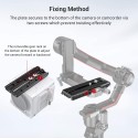 SmallRig Manfrotto-Style Quick Release Plate for DJI RS 2/RSC 2/Ronin-S Gimbal