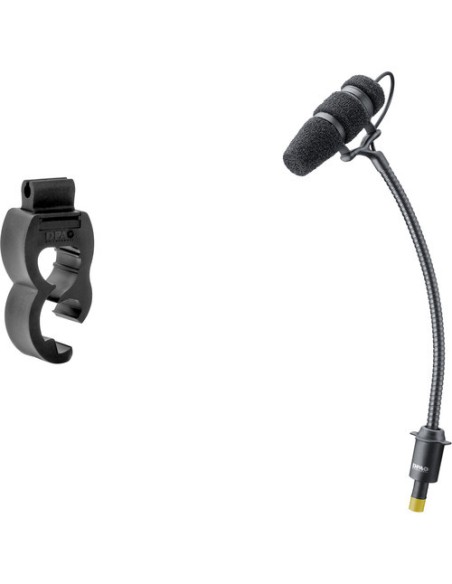 DPA Microphones d-vote Core 4099 Instrument Microphone, Extreme SPL, con Clip per Drum