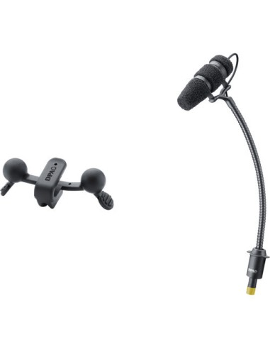 DPA Microphones d-vote Core 4099 Instrument Microphone, Extreme SPL, con Clip per Brass
